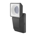Ledvance LED-Scheinwerfer Endura Spot Schwarz 8W 750lm 50D - 840 Kaltweiß | IP55 - Bewegungs- und Lichtsensor - Symmetrisch