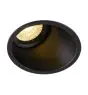 SLV Horn-A Spot Aluminium Schwarz Rund | Ausschnitt 95mm - Geeignet für 1x GU10 