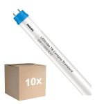 Lot 10x Philips Tube LED T8 CorePro (EM/Direct 230V) Standard Output 8W 750lm - 830 Blanc Chaud | 60cm - Équivalent 18W