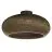 Ledvance Decor Mur et Plafonnier Drop Brun | Convient pour 1x E27