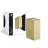 D'Lite Applique Murale Vrebos Aluminium Dorée Up&Down| IP54 - Convient pour 2x GU10